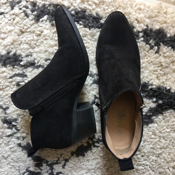 Black Ankle Booties - Picture 2 of 6